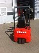 1982 Linde  E12, 1200kg lift capacity, and battery charger with Forklift truck Front-mounted forklift truck photo 2