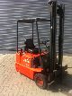 1982 Linde  E12, 1200kg lift capacity, and battery charger with Forklift truck Front-mounted forklift truck photo 6