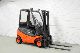 Linde  H 16 D, SS, FREE LIFT, HALF CABIN 1997 Front-mounted forklift truck photo