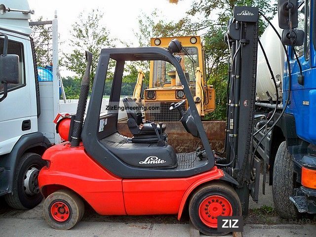 2001 Linde  H35T LPG forklifts Forklift truck Front-mounted forklift truck photo