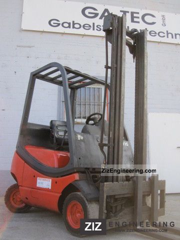 1997 Linde  H16T Forklift truck Front-mounted forklift truck photo