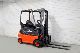 Linde  E 18 P-02, SS, FREE LIFT, 8141Bts! 2003 Front-mounted forklift truck photo