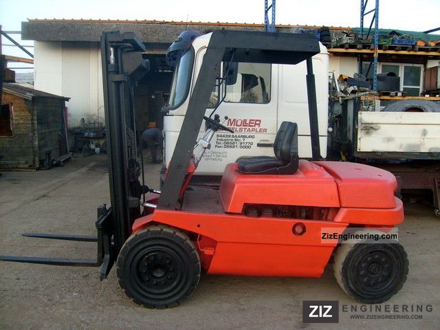 2011 Linde  FD 40 Forklift truck Front-mounted forklift truck photo