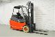 Linde  E 30 N, SS, FREE LIFT, HALF CABIN ONLY 6952Bts! 1999 Front-mounted forklift truck photo