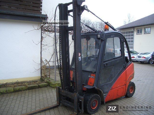 2003 Linde  H 20 T Forklift truck Front-mounted forklift truck photo