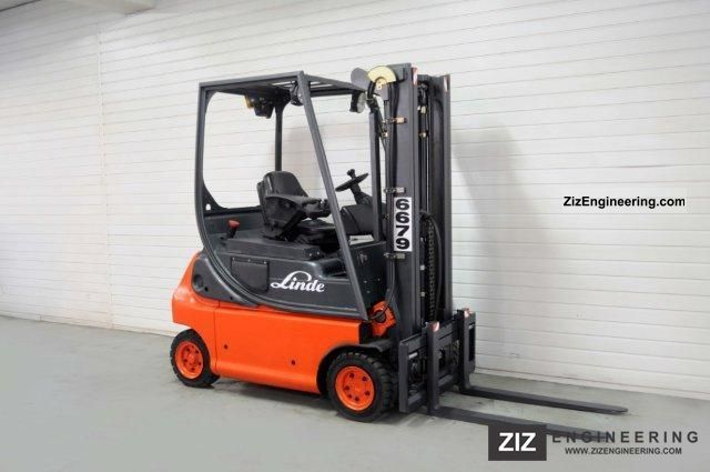 2001 Linde  E 16 P-02, SS, TRIPLEX, 3855Bts ONLY! Forklift truck Front-mounted forklift truck photo