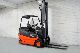 Linde  E 20-02, SS, TRIPLEX, 6926Bts! 2004 Front-mounted forklift truck photo