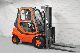 Linde  H 20 T-03, SS, CAB, TRIPLEX, 5300Bts ONLY! 2002 Front-mounted forklift truck photo