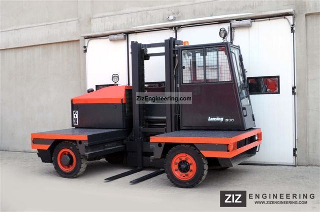 2002 Linde  S 30, CABIN ONLY 3973Bts! Forklift truck Side-loading forklift truck photo