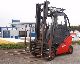 2004 Linde  H35D Fork * 4 * * * raised cabin top condition Forklift truck Front-mounted forklift truck photo 1