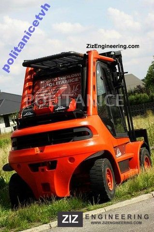 2003 Linde  H60T H60 h60 2003r. LPG Forklift truck Reach forklift truck photo