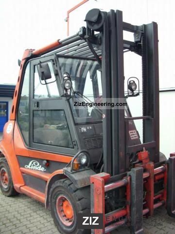 2002 Linde  H70D Forklift truck Front-mounted forklift truck photo