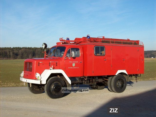 1967 Magirus Deutz  F Magirus 125 D10-wheel fire Eckhauber Truck over 7.5t Other trucks over 7,5t photo