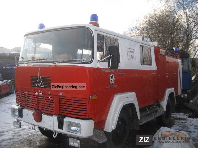 1968 Magirus Deutz  100D7FA fire * * fire engine Truck over 7.5t Other trucks over 7,5t photo