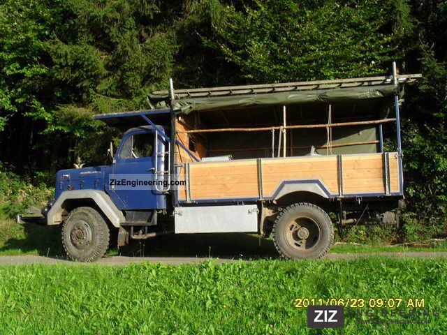 1963 Magirus Deutz  Mercury 125 Truck over 7.5t Stake body and tarpaulin photo