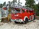 Magirus Deutz  FM 170 D 12 F aerial ladder fire truck with crane 1975 Hydraulic work platform photo