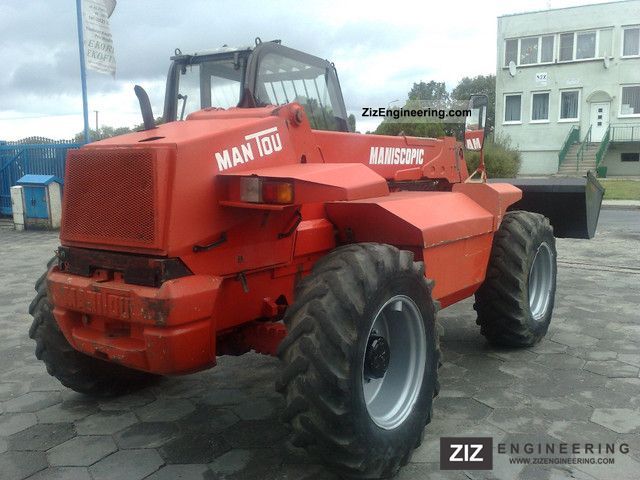 1995 Manitou  725 Forklift truck Telescopic photo