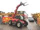 1999 Manitou  MLT 633 Power Shift 26 with fork Forklift truck Telescopic photo 5