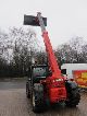 2000 Manitou  MLT 730 Turbo with a shovel Forklift truck Telescopic photo 13