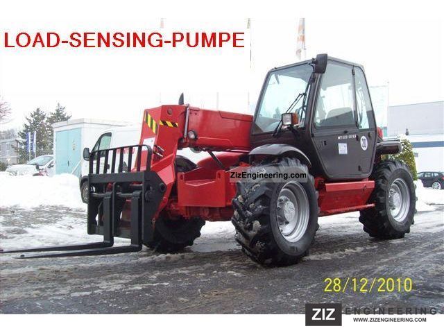 2001 Manitou  MT 835 120LS Forklift truck Telescopic photo