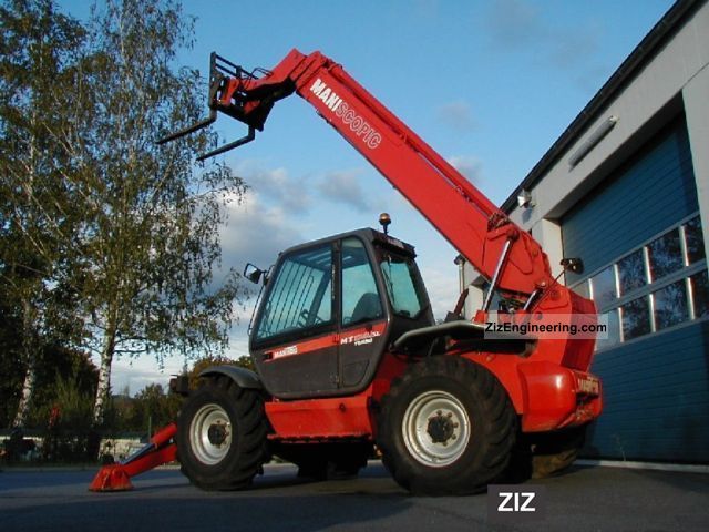 2004 Manitou  Telehandler MT 1740 SLT Turbo 4x4x4 TO Forklift truck Telescopic photo