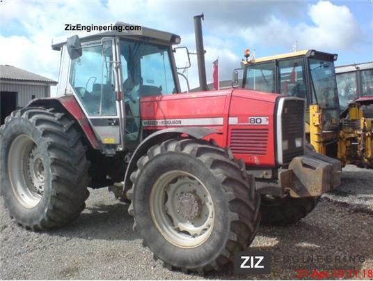 1989 Massey Ferguson  3680 4x4 179HP Agricultural vehicle Tractor photo