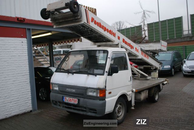 1999 Mazda  E2200 2.2 D funicular DA 3 Teupen 26 meters Van or truck up to 7.5t Other vans/trucks up to 7,5t photo
