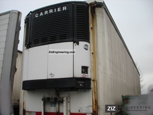 2001 Meusburger  TERMOPLAN Carrier Maxima 2 Micro Semi-trailer Refrigerator body photo