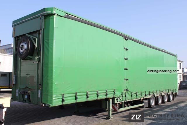2008 Meusburger  4 axle low loader heavy haulage MEGA, Plane Semi-trailer Stake body photo
