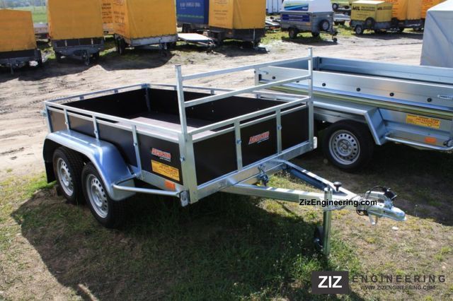 2011 Neptun  7 / 236 2TW - Sklejka, DMC \u003c750kg, 2 osie - Jegge Trailer Stake body photo