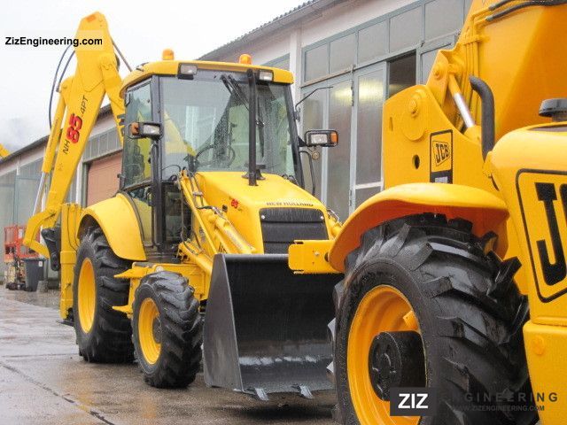 2011 New Holland  Backhoe NH 85 4x4 4PT Construction machine Mobile digger photo