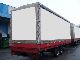 2001 Obermaier  ETN 110 tandem trailer 7.20 m Tüv 08/2012 Trailer Stake body and tarpaulin photo 2