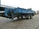 1995 Obermaier  UNTD110A \ Trailer Three-sided tipper photo 3