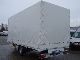 2011 Obermaier  OS1-L50L as new Trailer Stake body and tarpaulin photo 3