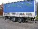 2000 Orten  2-axle tandem Tout liner disc brakes Trailer Stake body and tarpaulin photo 2