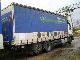 2000 Orten  2-axle tandem Tout liner disc brakes Trailer Stake body and tarpaulin photo 7
