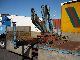 1992 Orthaus  Loaders with crane Hiab 140 AW Semi-trailer Low loader photo 3