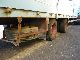1992 Orthaus  Loaders with crane Hiab 140 AW Semi-trailer Low loader photo 4