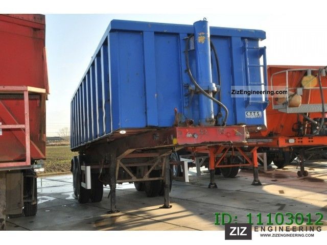 1995 Orthaus  2 ASSER Semi-trailer Tipper photo