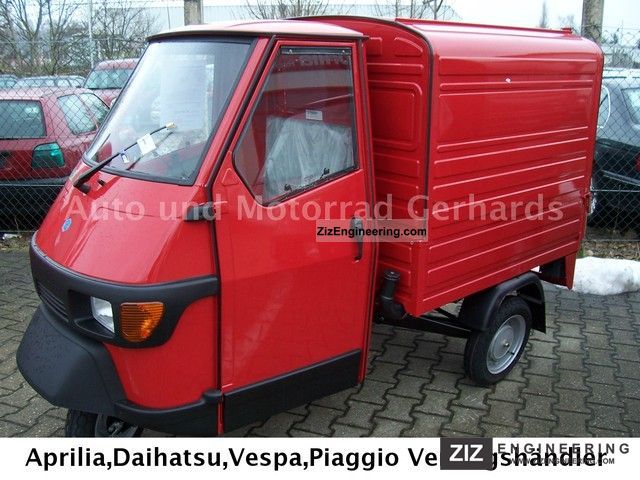 2011 Piaggio  Ape 50 Van or truck up to 7.5t Breakdown truck photo