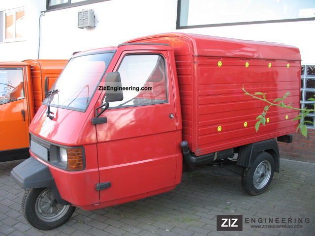 2008 Piaggio  APE TM 703 Van Box Van or truck up to 7.5t Box-type delivery van photo