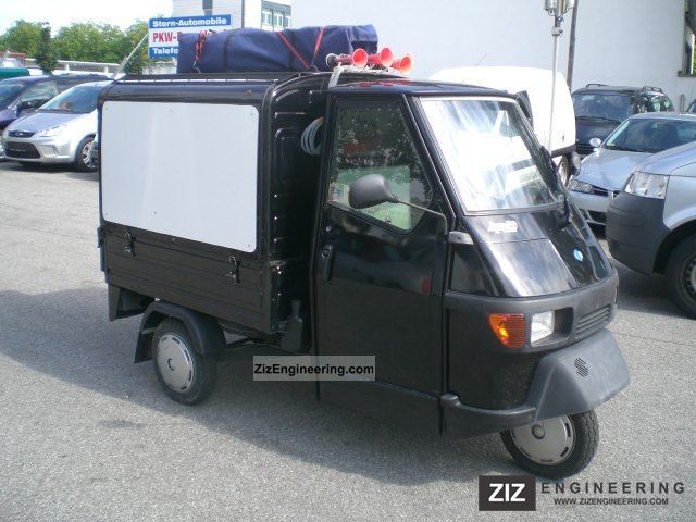 2008 Piaggio  APE mobile grill incl.Tischen / pavilion / kitchen / current Van or truck up to 7.5t Traffic construction photo