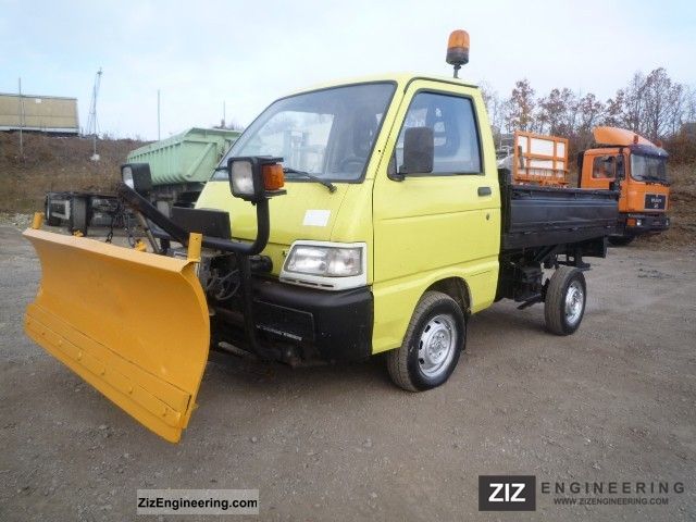 2001 Piaggio  Peacock 4x4 tipper + winter equipment Van or truck up to 7.5t Tipper photo
