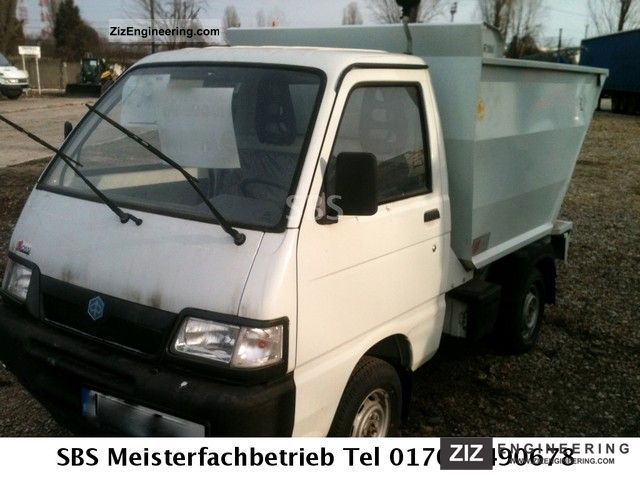 2011 Piaggio  Porter garbage garbage collection trucks !!!!! New New Van or truck up to 7.5t Refuse truck photo