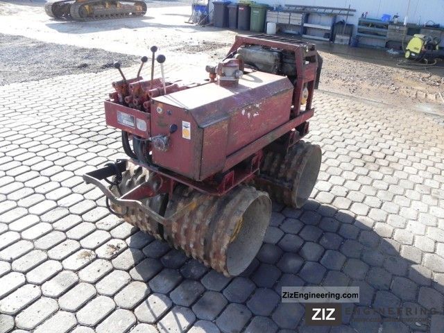 1987 Rammax  RW 1402 grave 850mm roller bandages Construction machine Rollers photo