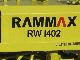 2011 Rammax  Grave roller RAMMAX RW 1402 - 850 mm Construction machine Compaction technology photo 6