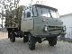 Robur  LO 2002 4x4 personnel carriers 1983 Stake body and tarpaulin photo