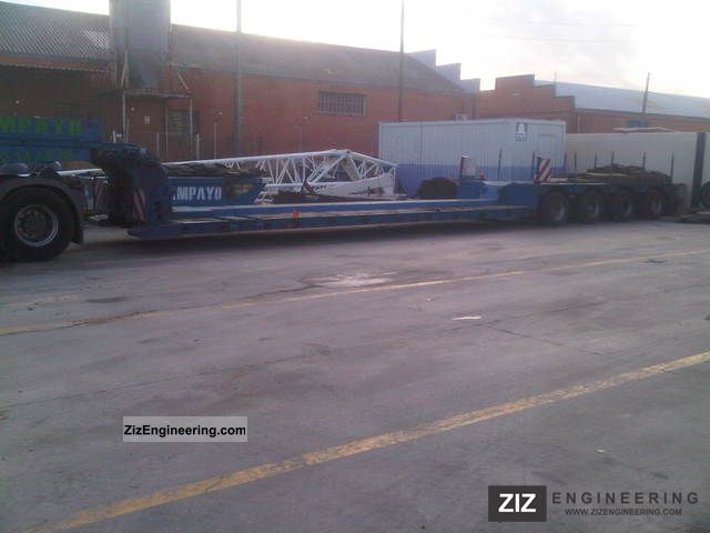 1999 Scheuerle  SFTB 4544 Semi-trailer Low loader photo