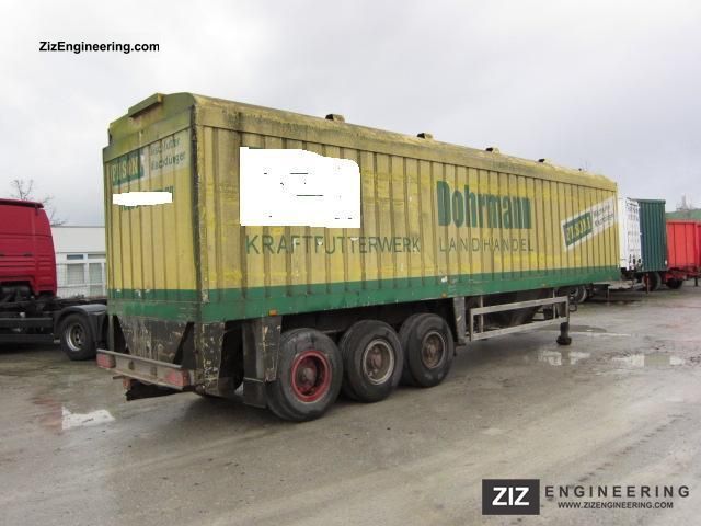 1984 Spitzer  Complete discharge type: SIKO 2260 / 4 Semi-trailer Silo photo