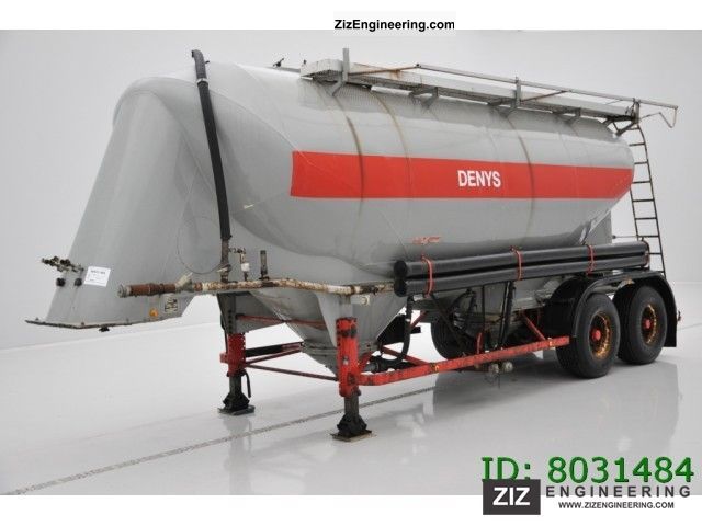 1986 Spitzer  Spring Susp. Semi-trailer Silo photo